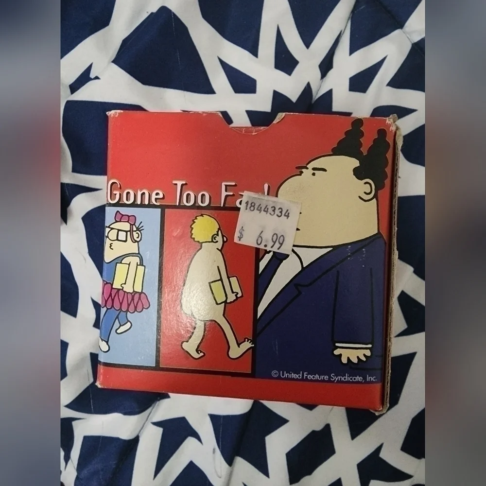 Vintage Dilbert Casual Day Mug with original box